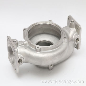 Investment casting impeller pump housing case shell part